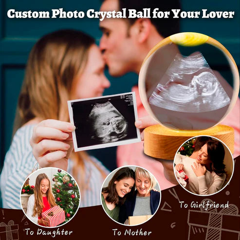 Little Miracle Orb - Crystal Ball with Personalized Engraving