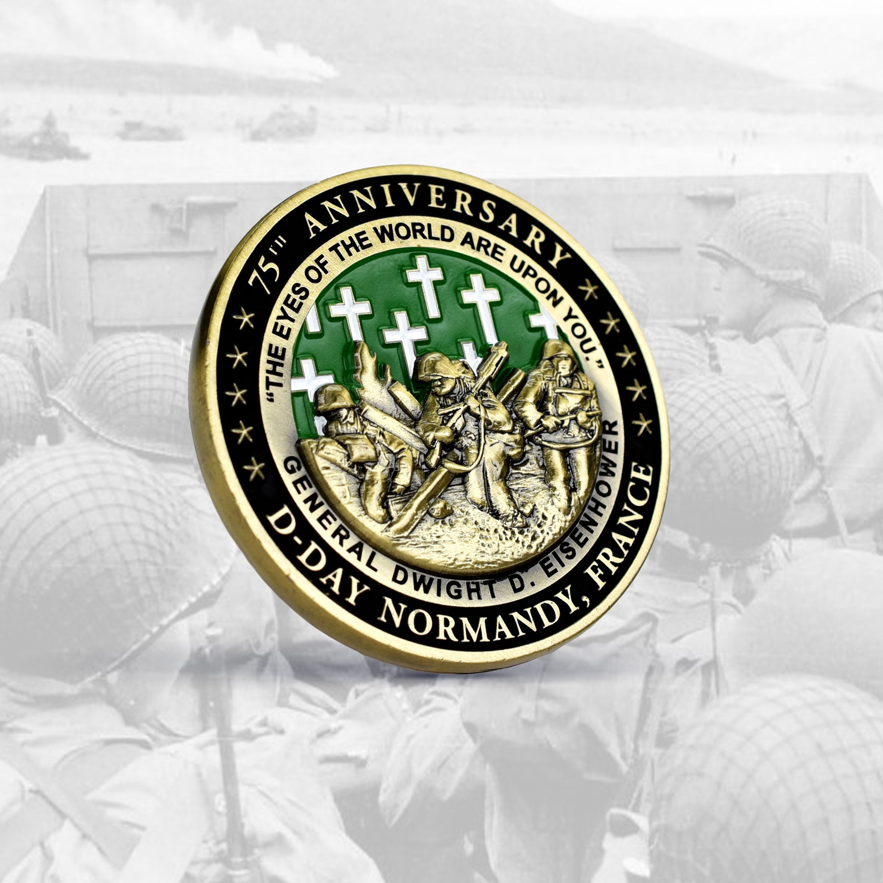 D-Day 75th Anniversary Commemorative Coin - Limited Edition