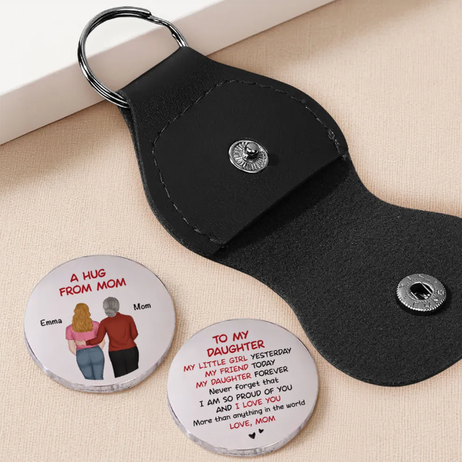 A Hug From Mom - Personalized Custom Pocket Hug