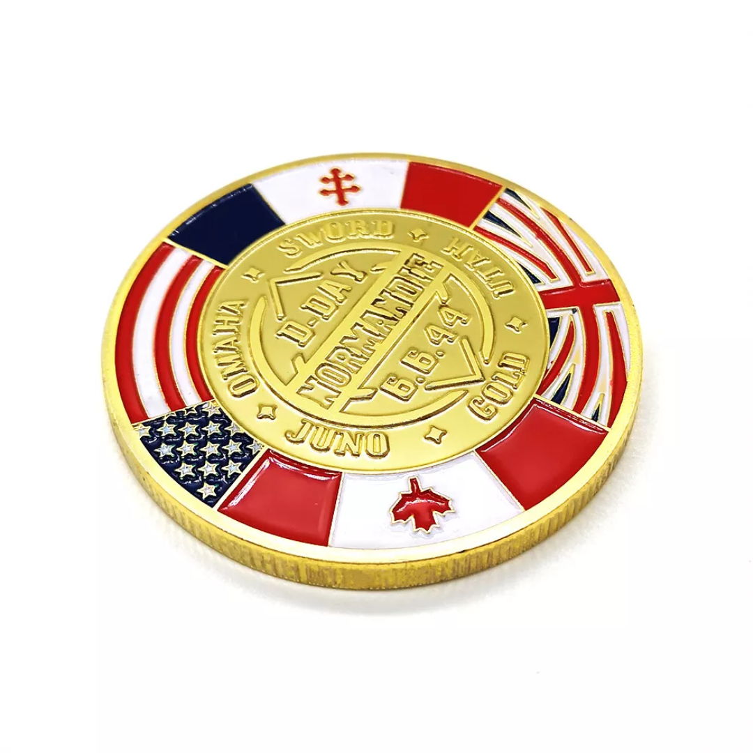 D-Day Anniversary Commemorative Coin - Limited Edition