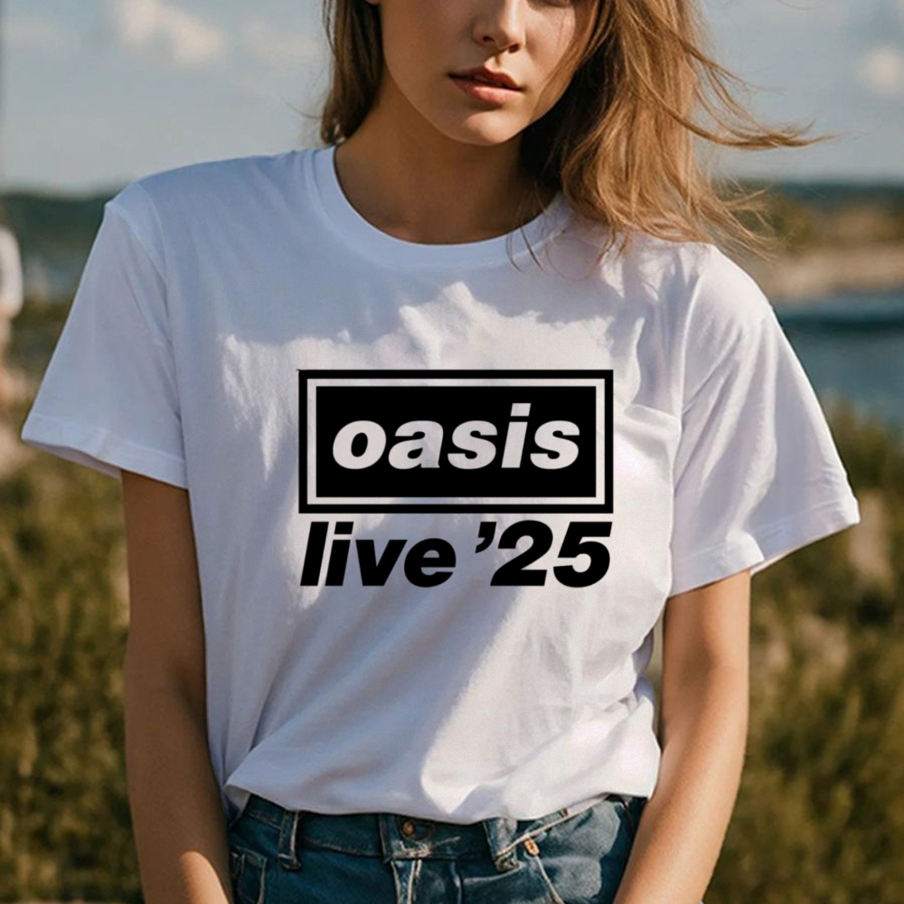 Oasis Celebrate Big Comeback 2025 Stadium Tour Confirmed Shirt