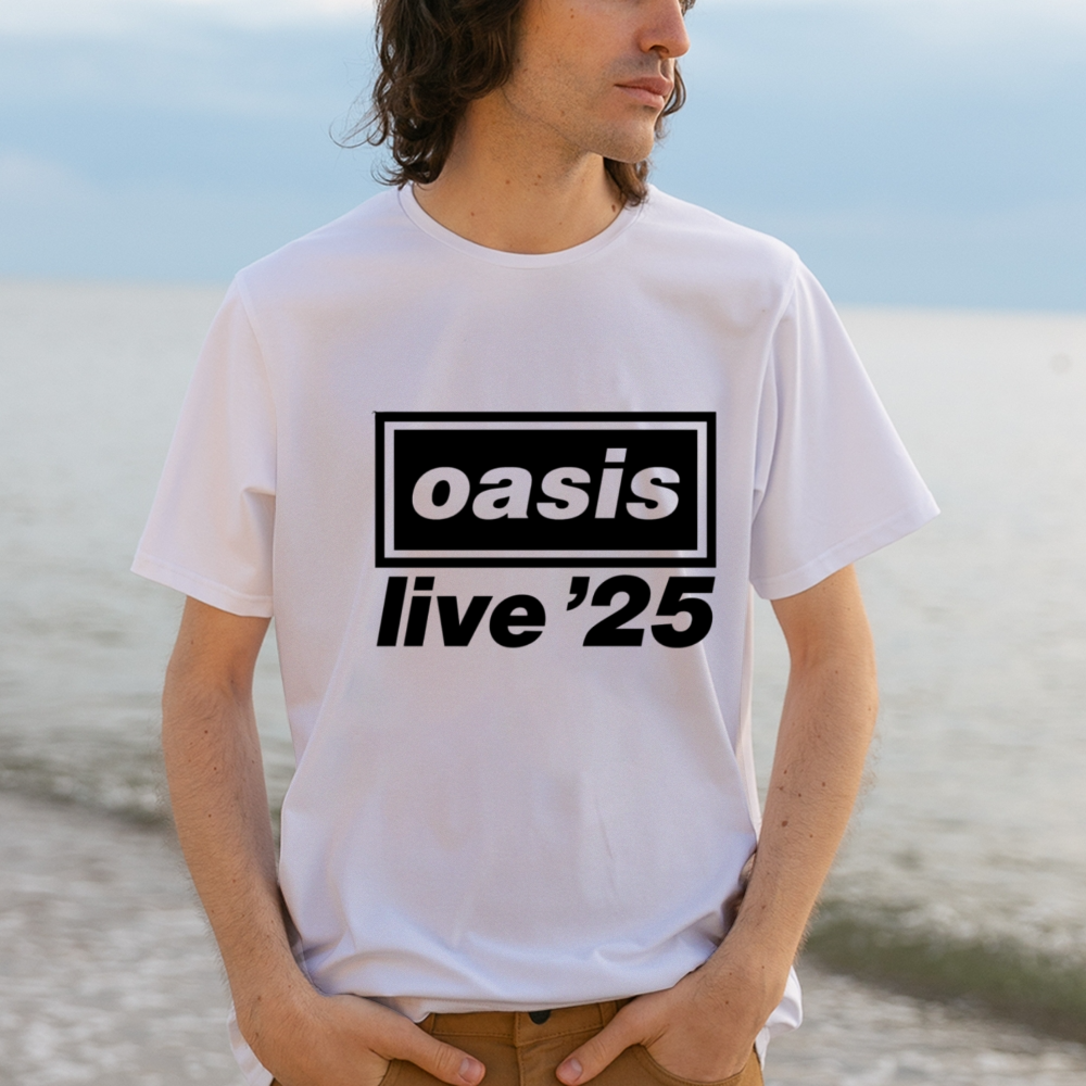 Oasis Celebrate Big Comeback 2025 Stadium Tour Confirmed Shirt