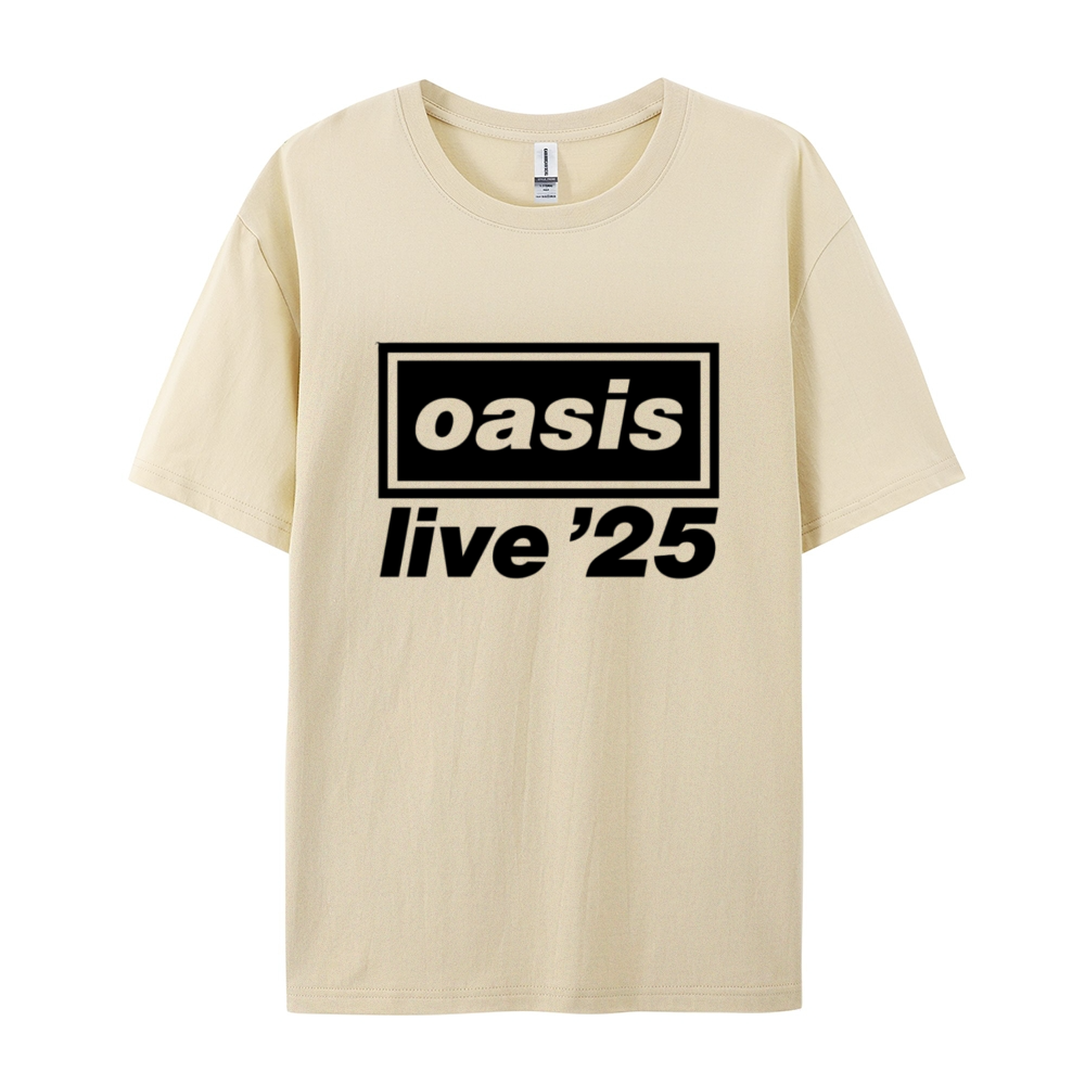 Oasis Celebrate Big Comeback 2025 Stadium Tour Confirmed Shirt