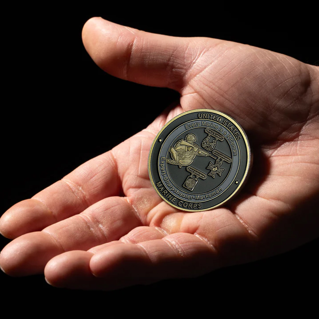 Every Marine is A Rifleman Challenge Coin