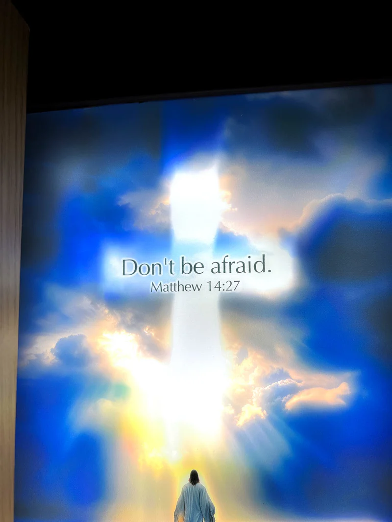 Walk On Water Handcrafted Lamp