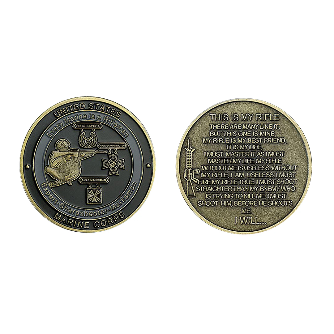 Every Marine is A Rifleman Challenge Coin