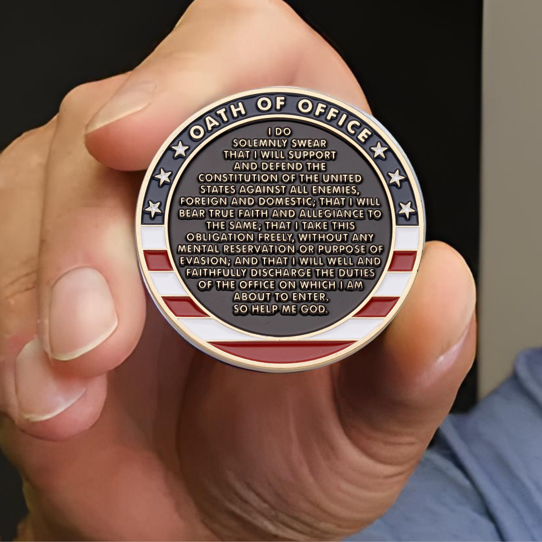 Army First Salute Challenge Coin