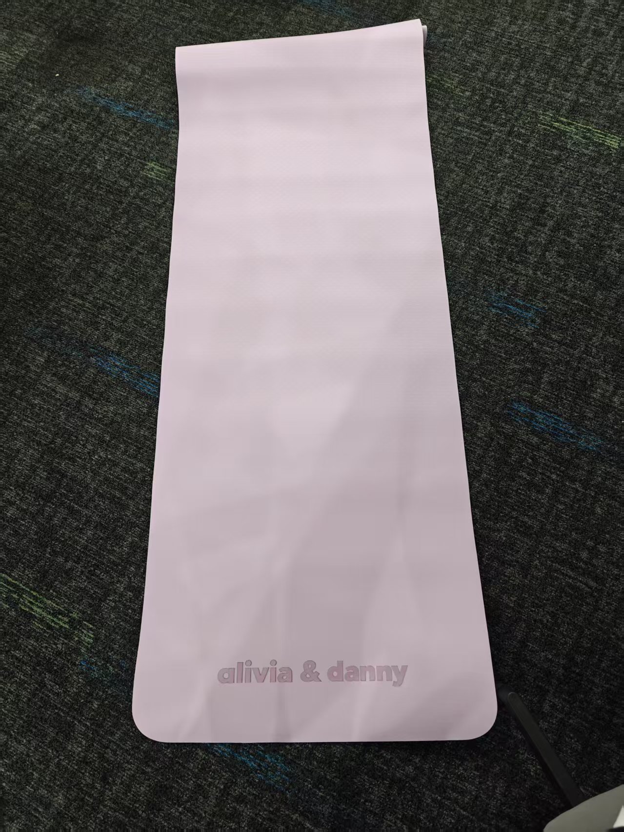 alivia & danny Yoga Mat in Purple TPE Material