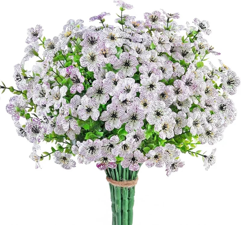 🔥Last Day Only $9.99 💐UV Resistant Colorful Faux Flower for Outdoors