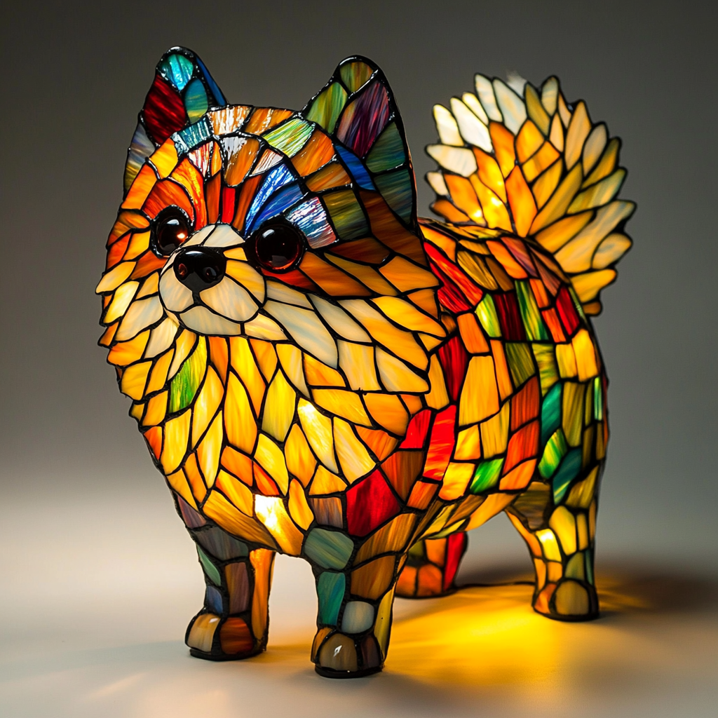 Pomeranian Lamp