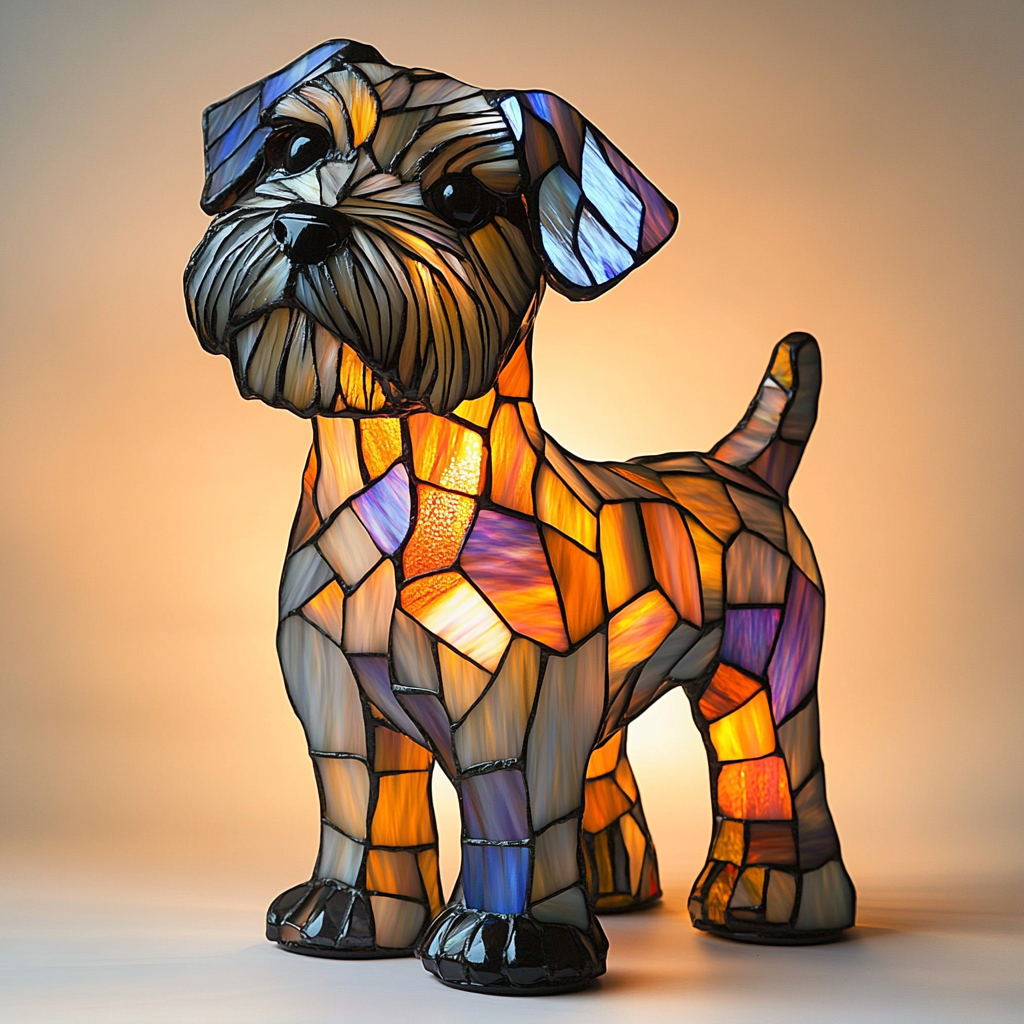 Schnauzer Lamp