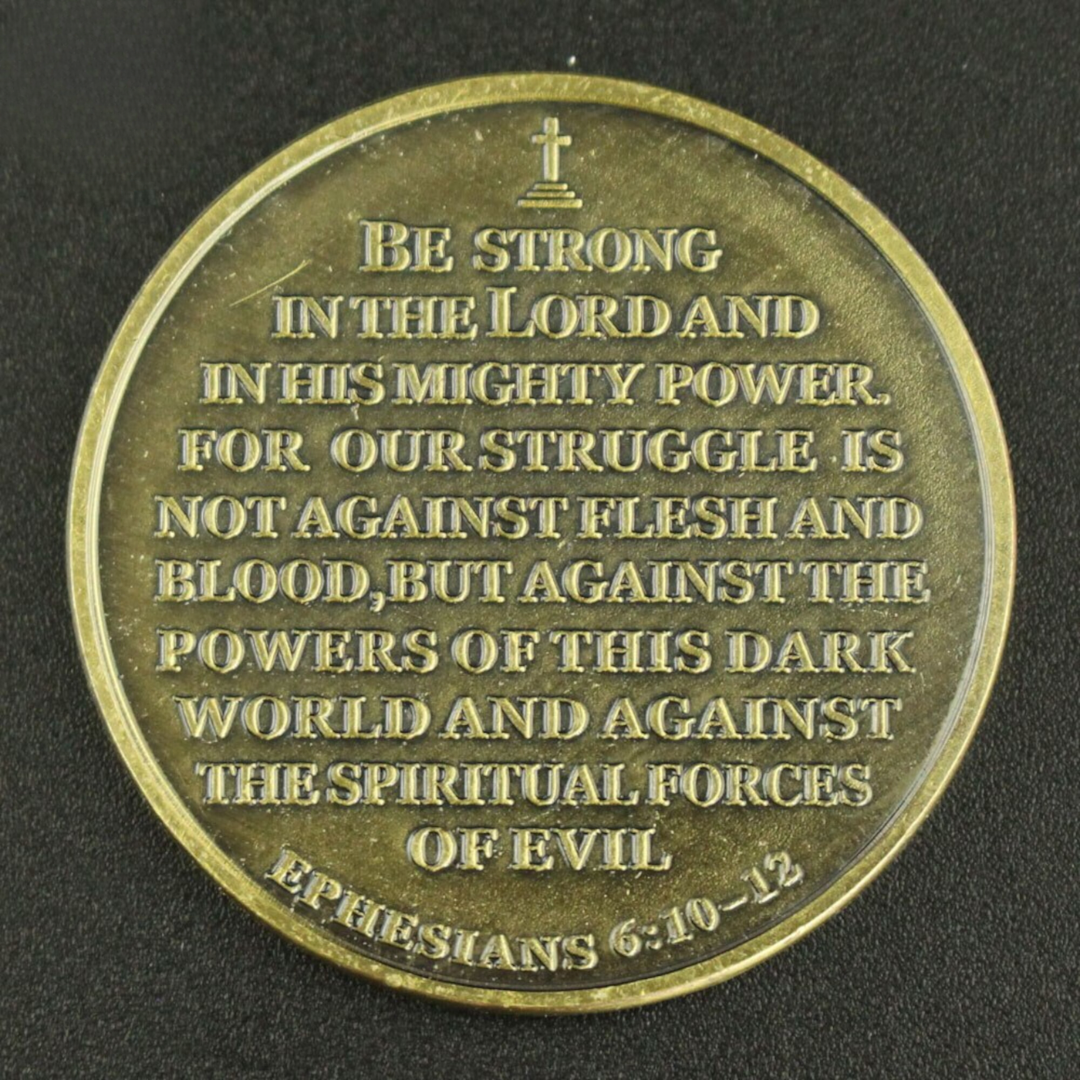 The Task Of Your Is Never As Great As The Power Behind You Coin