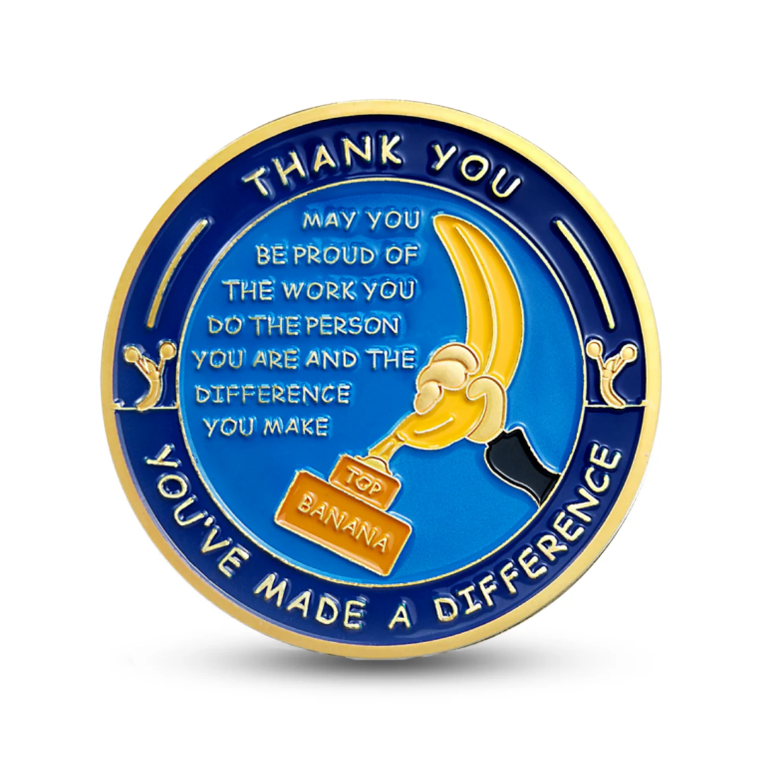 Encouragement Challenge Coin-Employee Appreciation Gifts Inspirational Thank You Coin for Students and Cowokers-Skills Teacher
