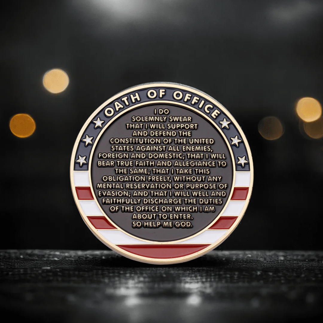 Army First Salute Challenge Coin