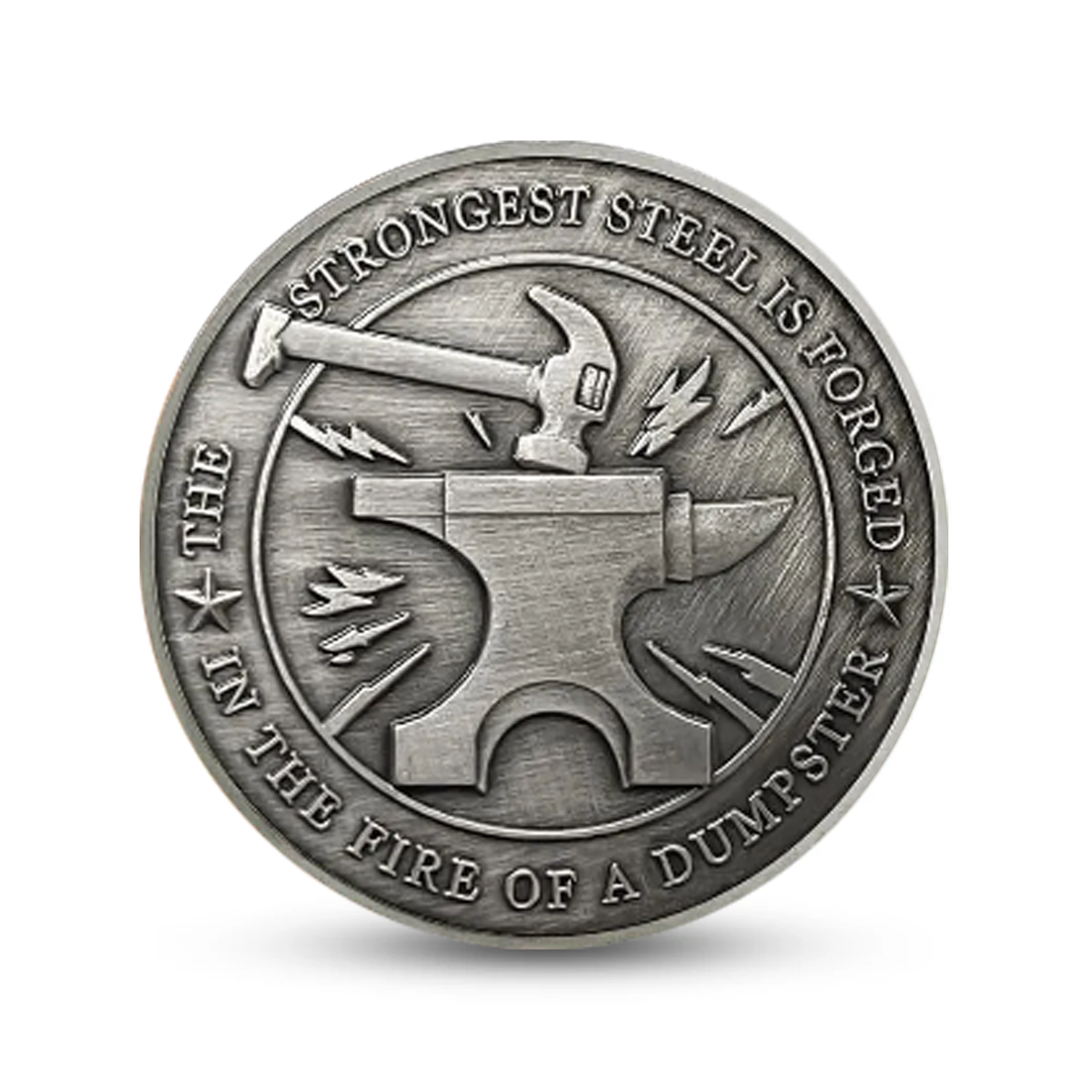 Dumpster Fire Challenge Coin