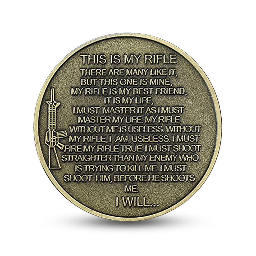 Every Marine is A Rifleman Challenge Coin