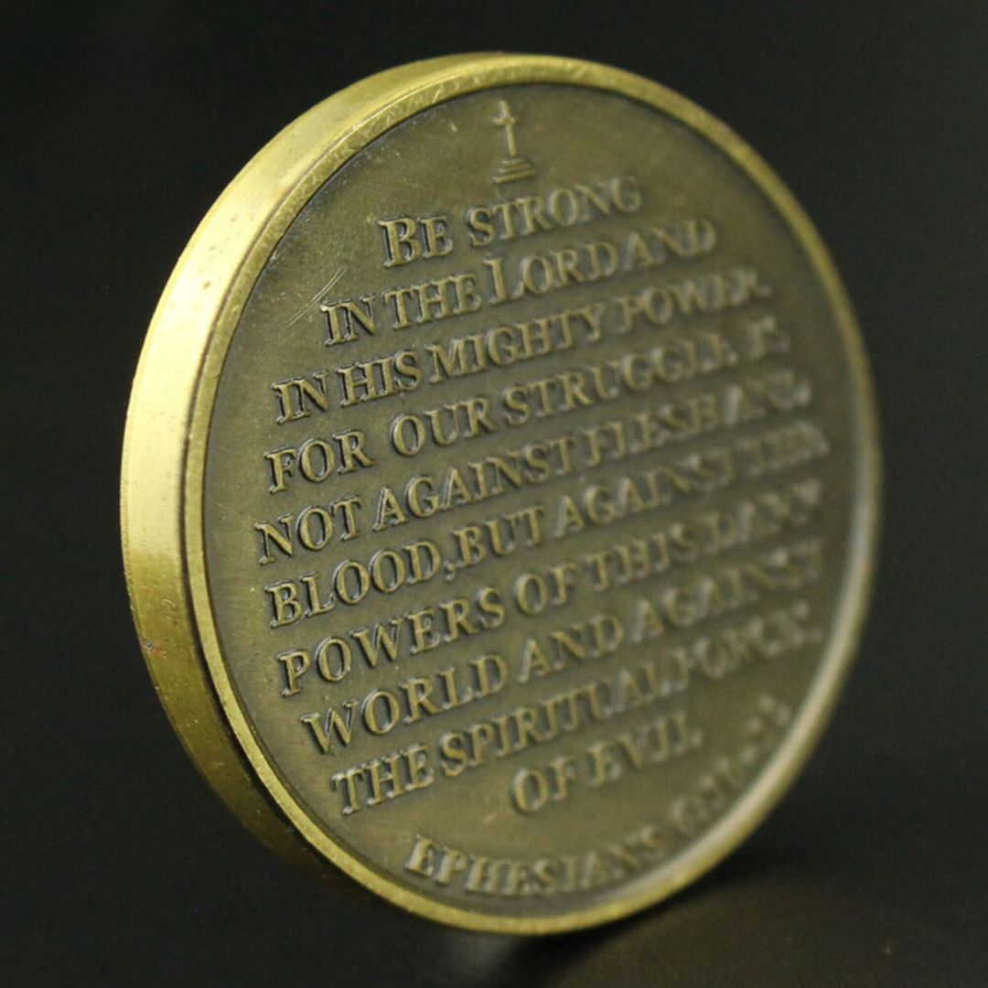 The Task Of Your Is Never As Great As The Power Behind You Coin
