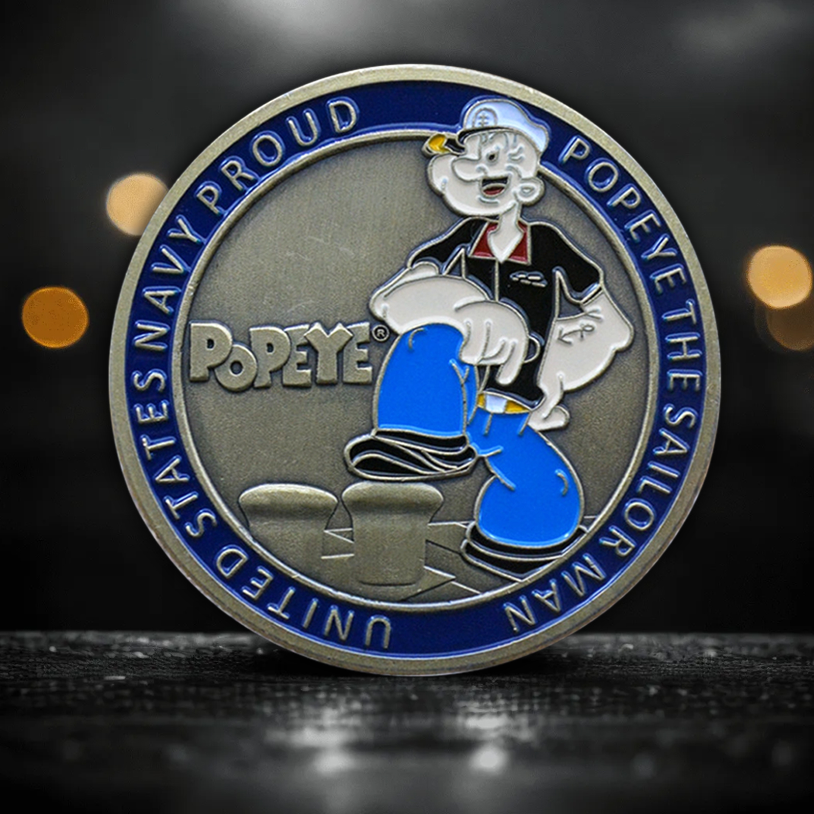 Antique American Commemorative Medal Popeye Commemorative Coin
