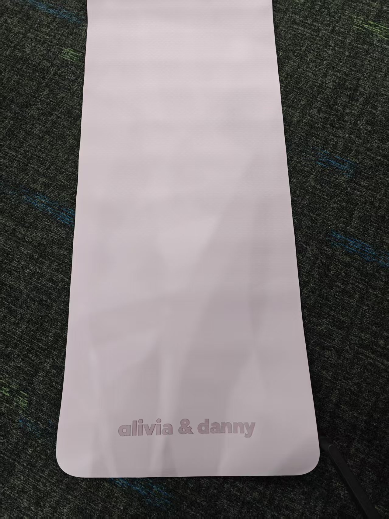 alivia & danny Yoga Mat in Purple TPE Material