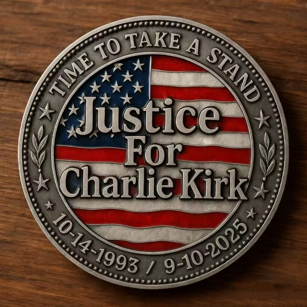 Justice For Charlie Kirk  Coin