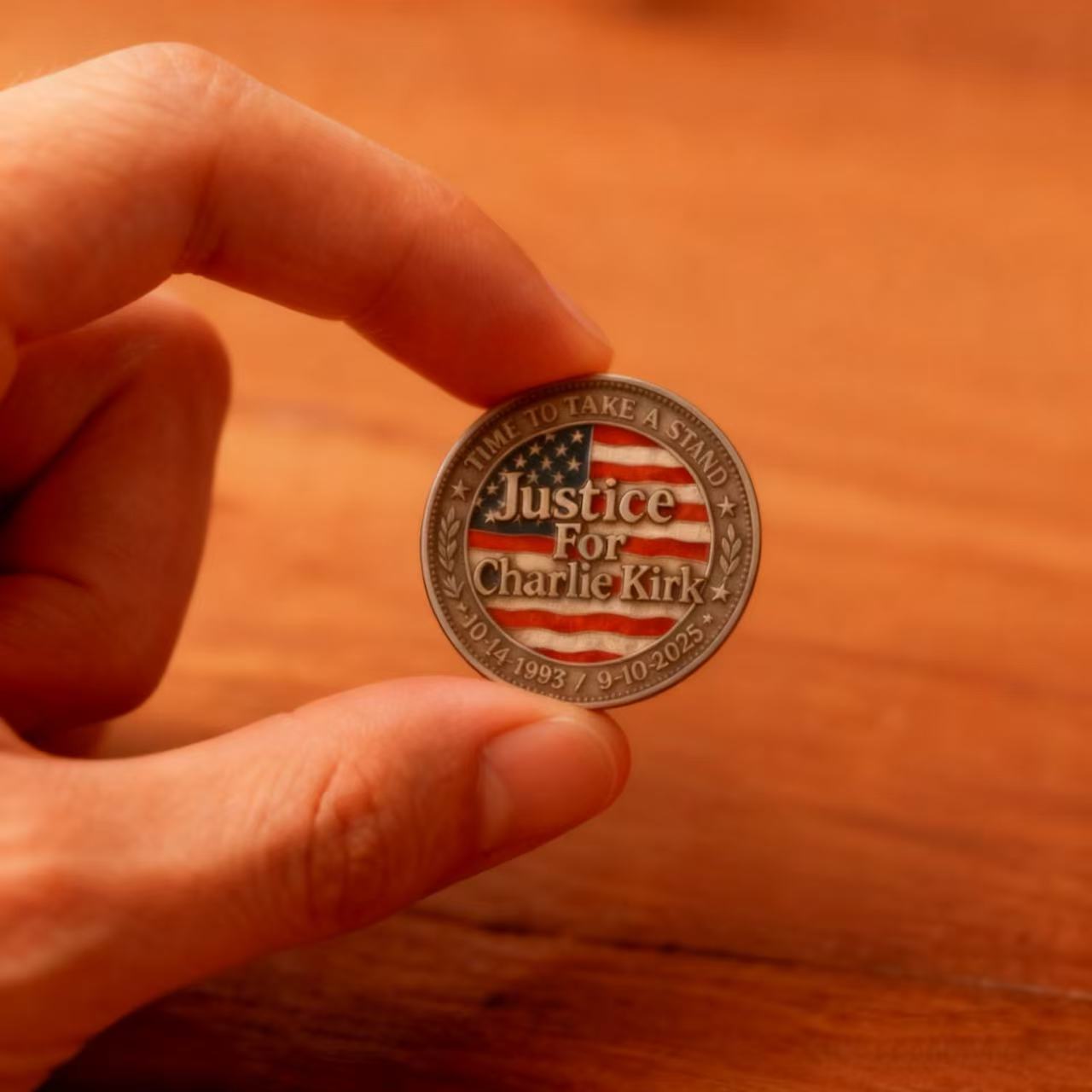 Justice For Charlie Kirk  Coin