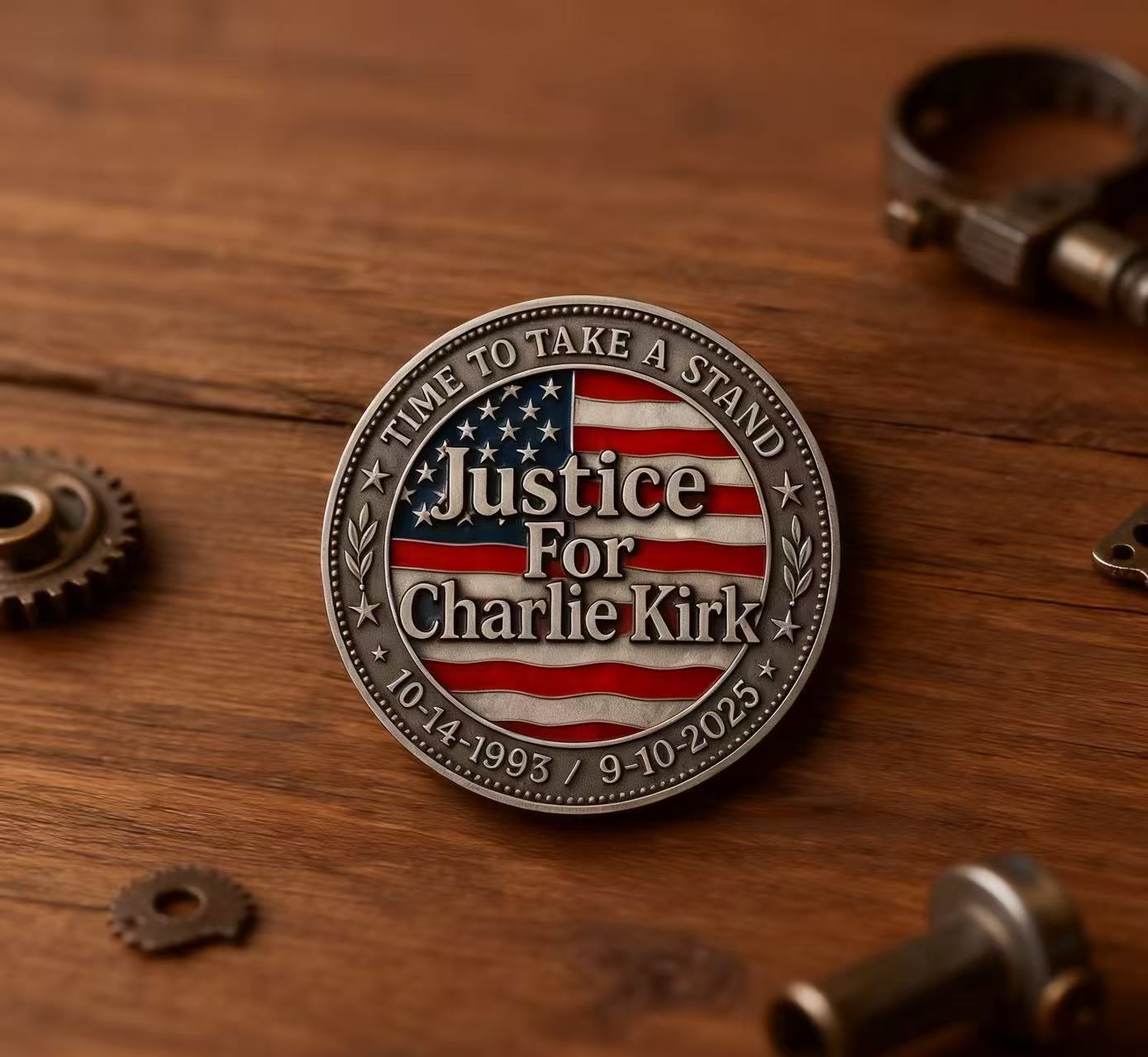 Justice For Charlie Kirk  Coin