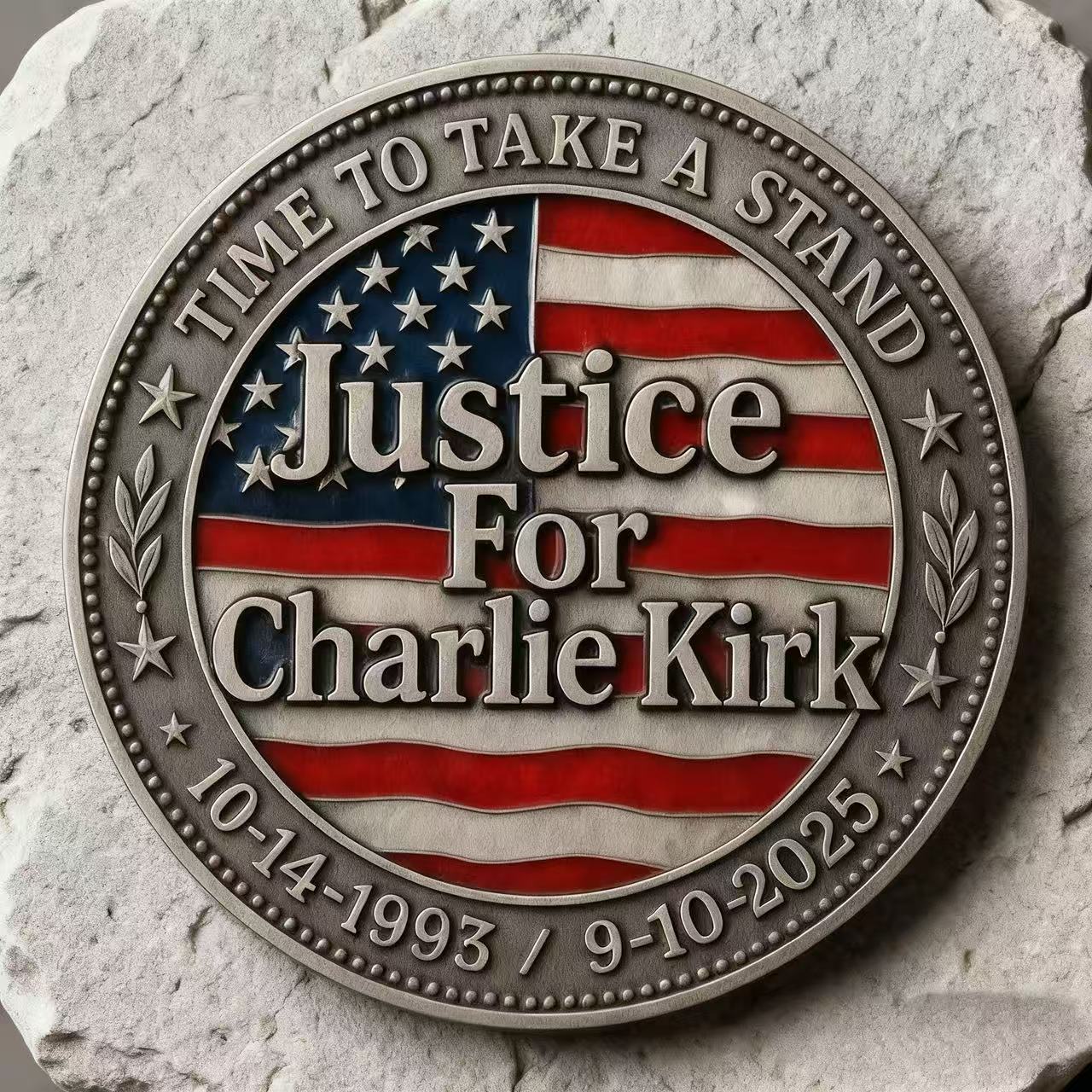 Justice For Charlie Kirk  Coin