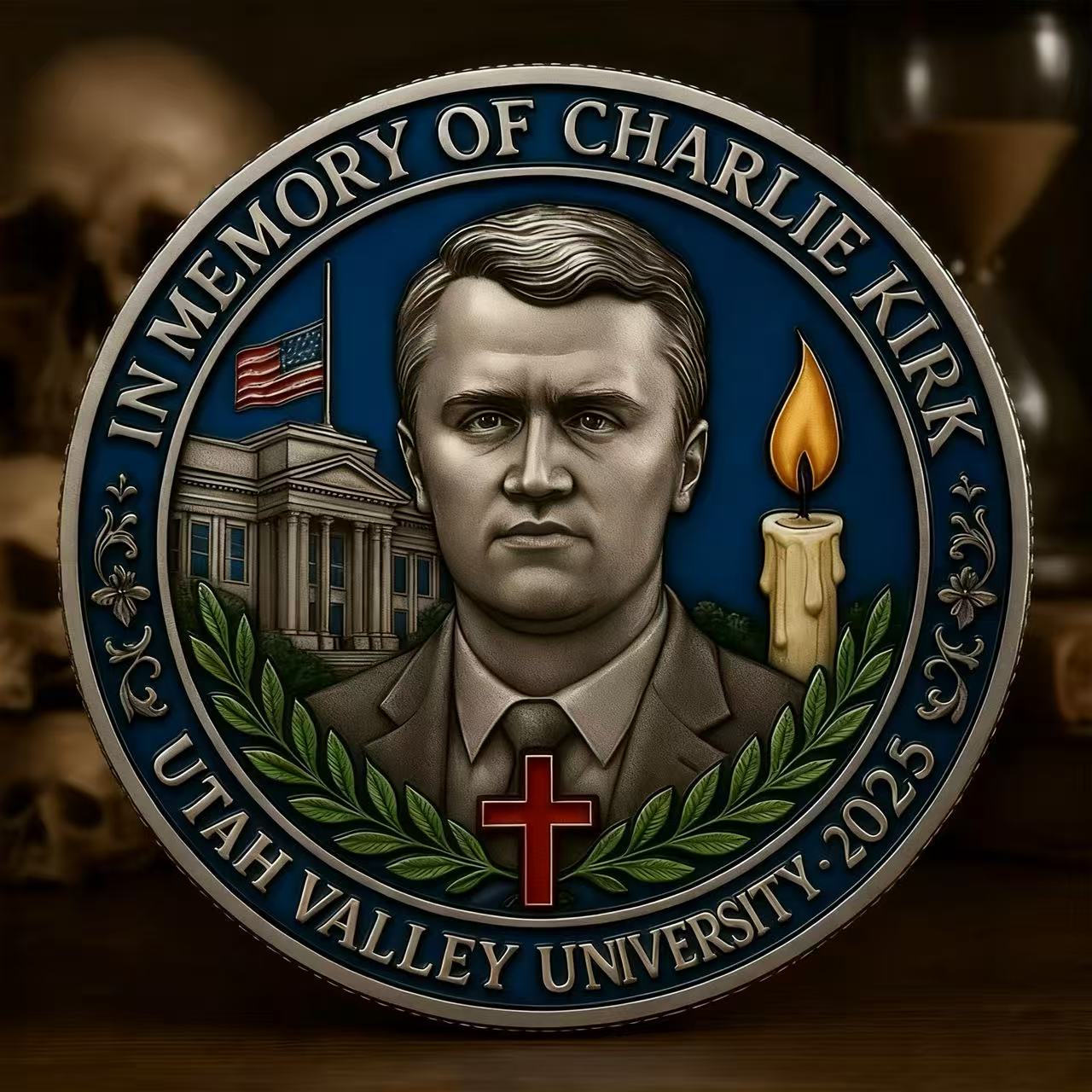 Charlie Kirk Candle Coin