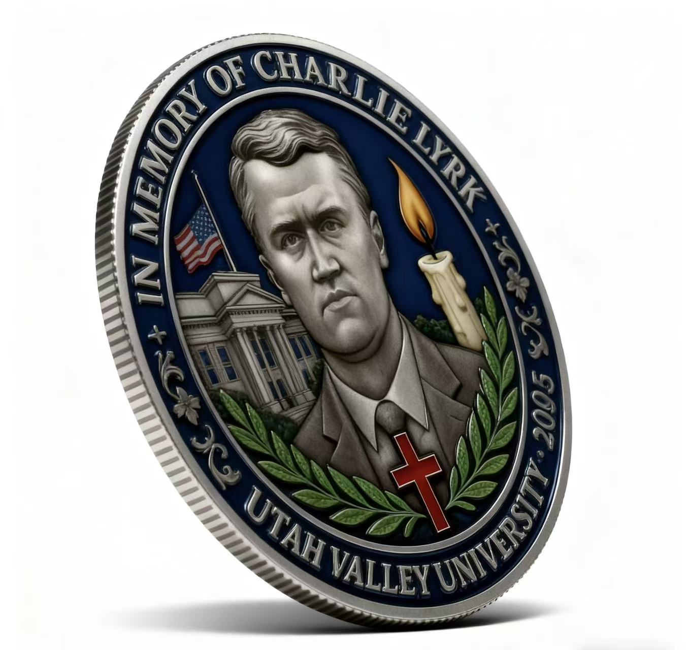 Charlie Kirk Candle Coin