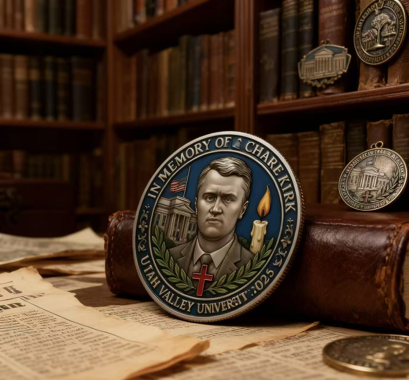 Charlie Kirk Candle Coin