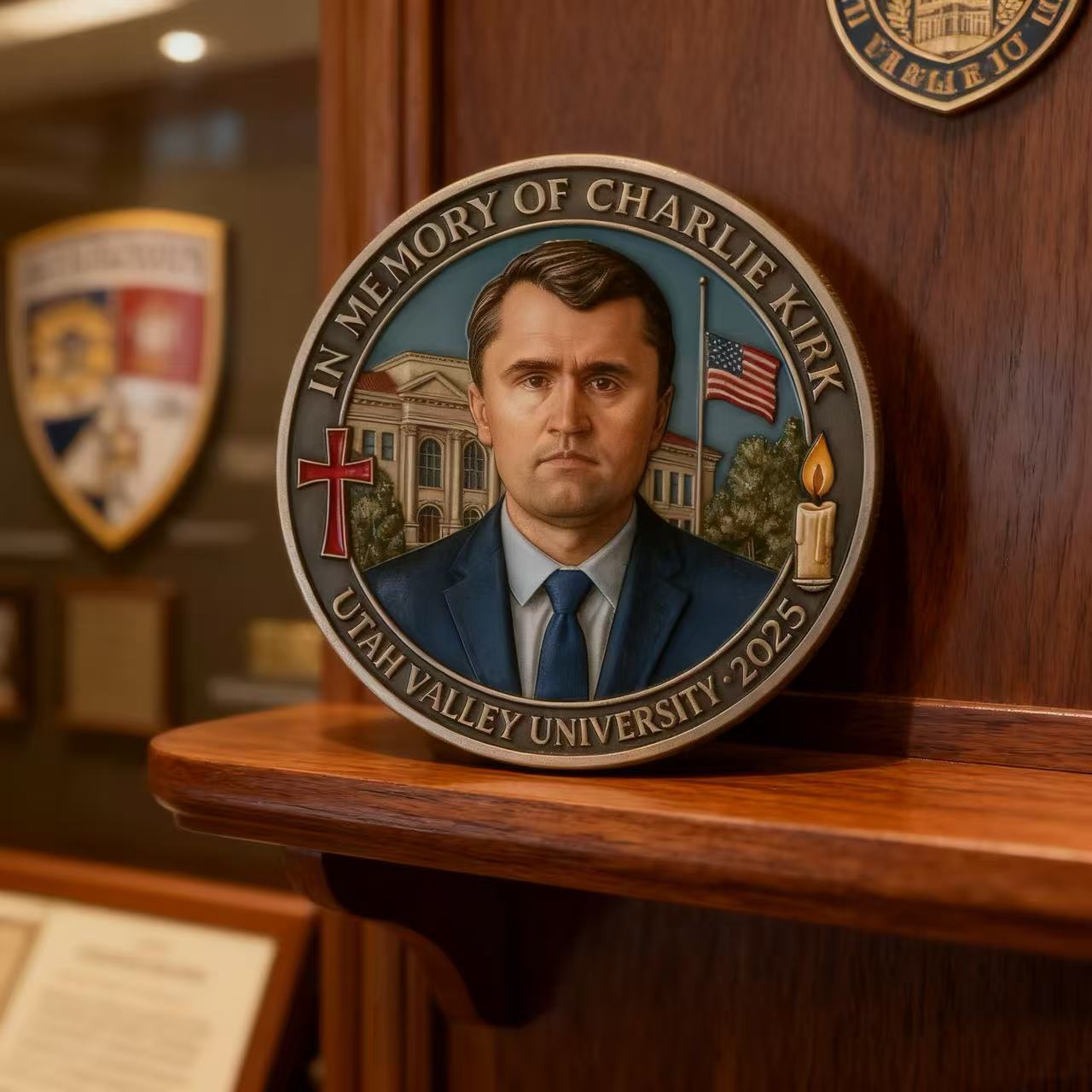 Charlie Kirk U.S.A Coin