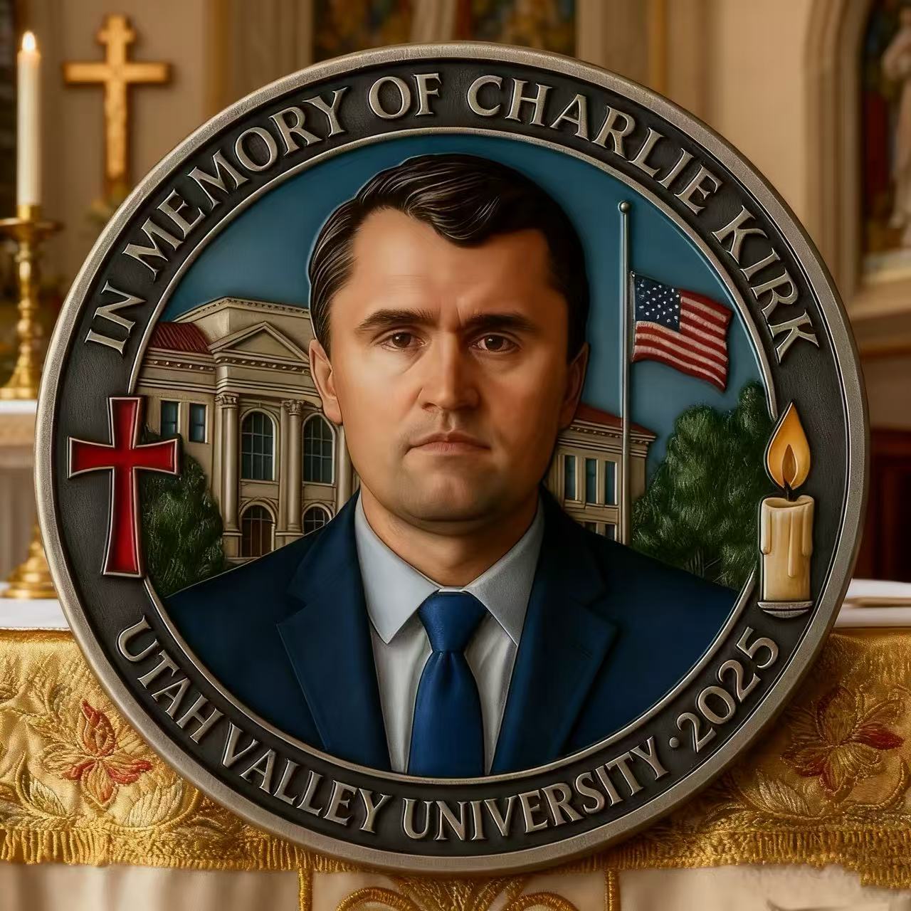 Charlie Kirk U.S.A Coin