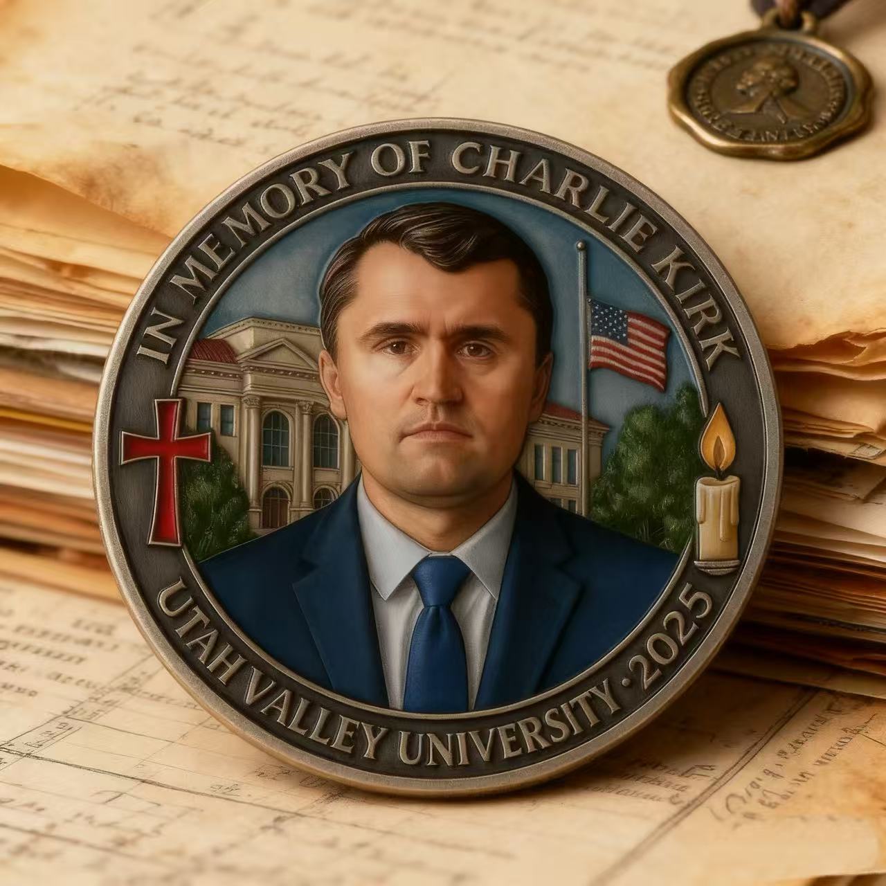 Charlie Kirk U.S.A Coin