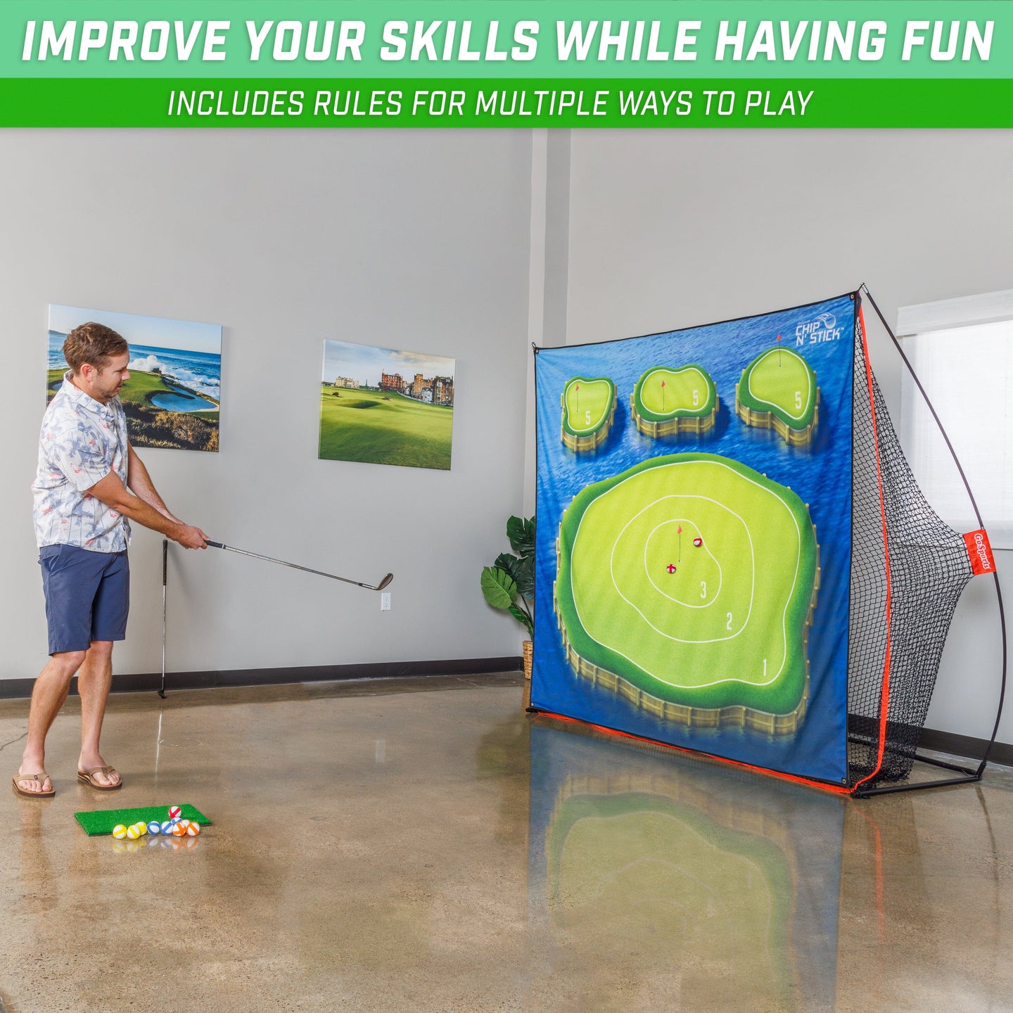 [🎄🎅Christmas Promotion- 69%OFF🔥] - GIANT SIZE DARTS CHIPPING GAME