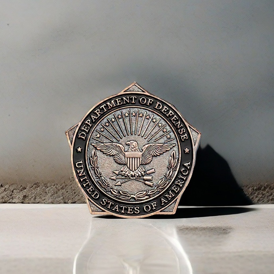 Department of Defense The Pentagon Military Veteran Gift Challenge coin 
