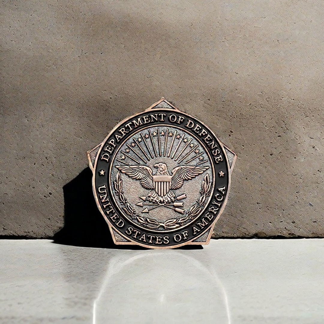 Department of Defense The Pentagon Military Veteran Gift Challenge coin 