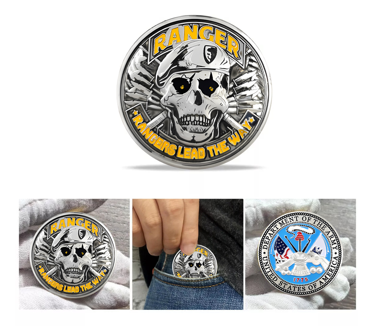 Rangers Lead The Way Warrior Commemorative Coins