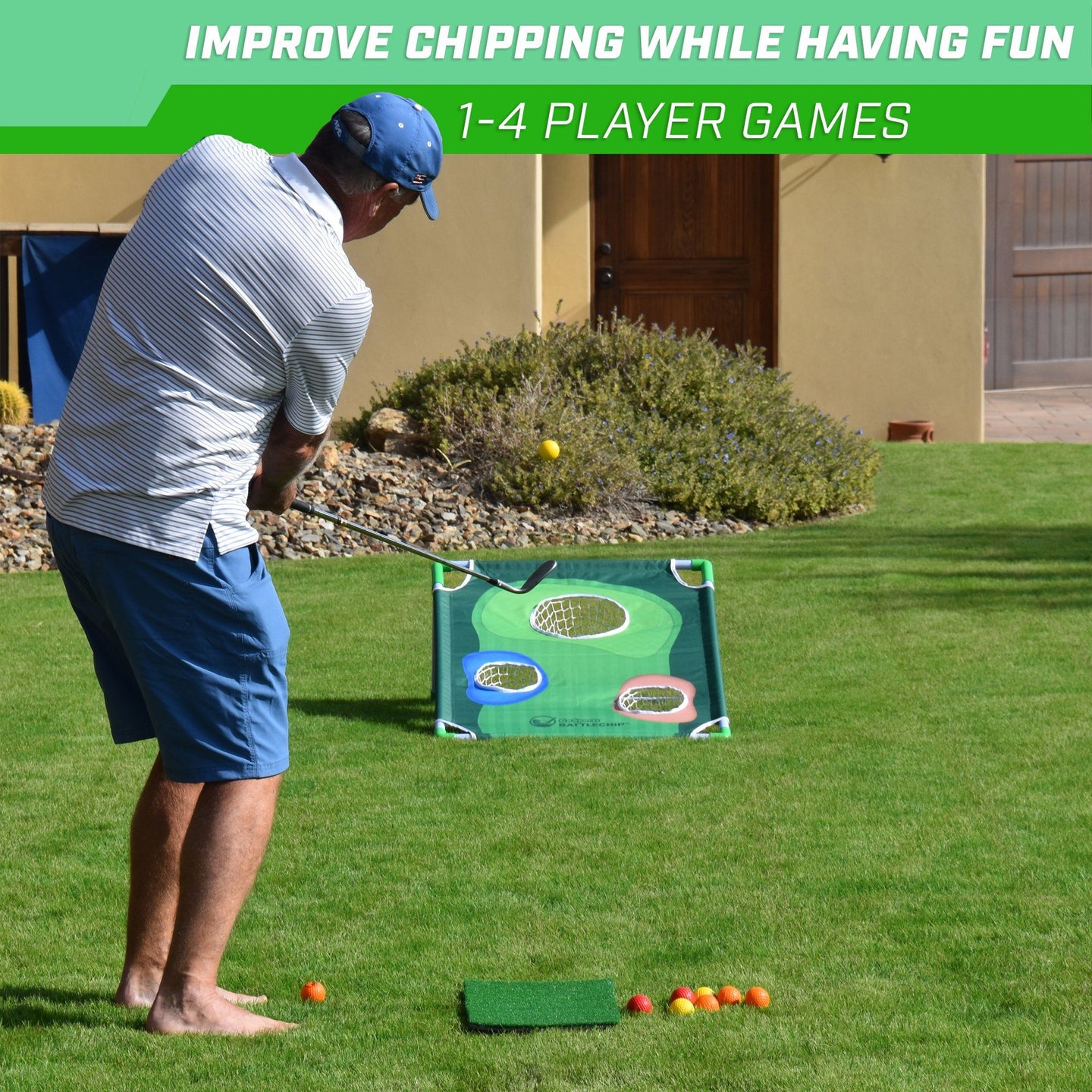 Fairway Fling™ Backyard Golf Cornhole Game