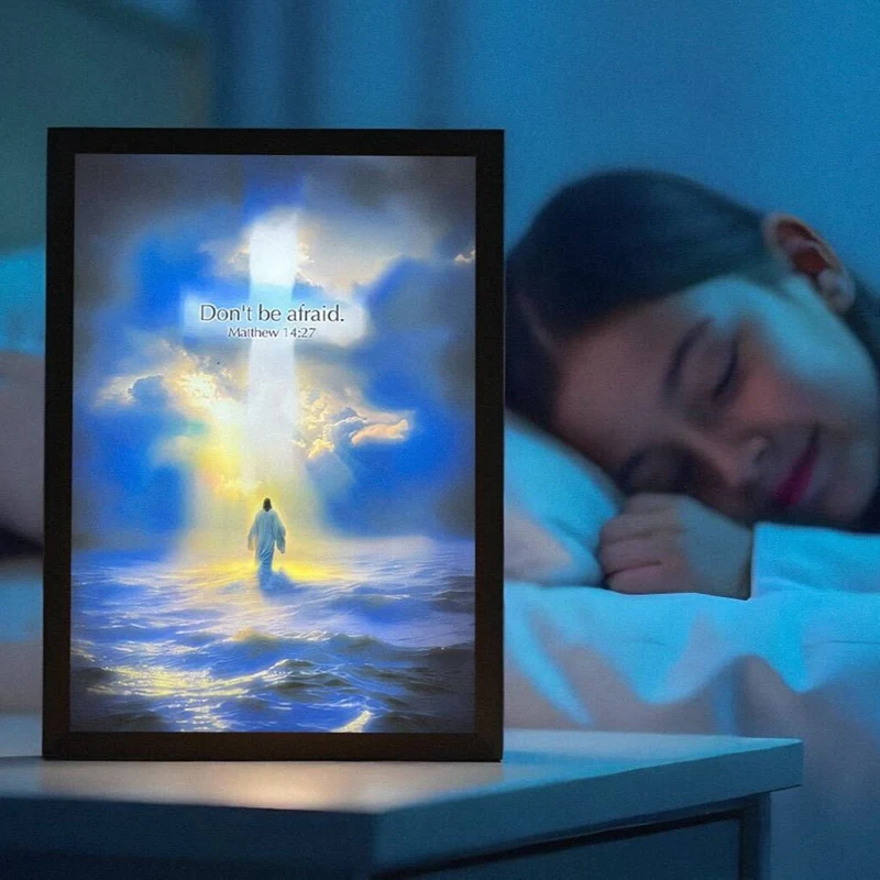 Walk On Water Handcrafted Lamp