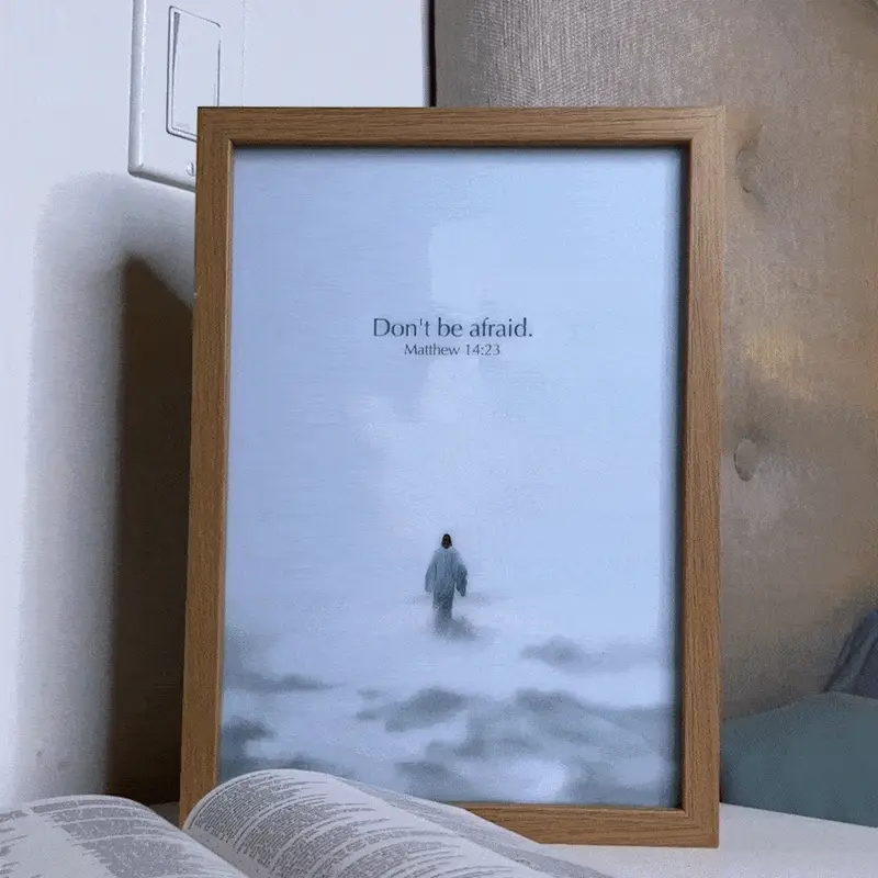 Walk On Water Handcrafted Lamp