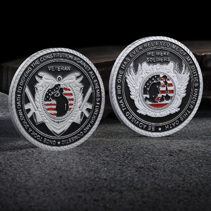I Am a Soldier Veteran Commemorative Coins