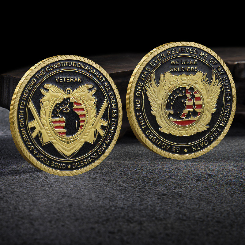 I Am a Soldier Veteran Commemorative Coins