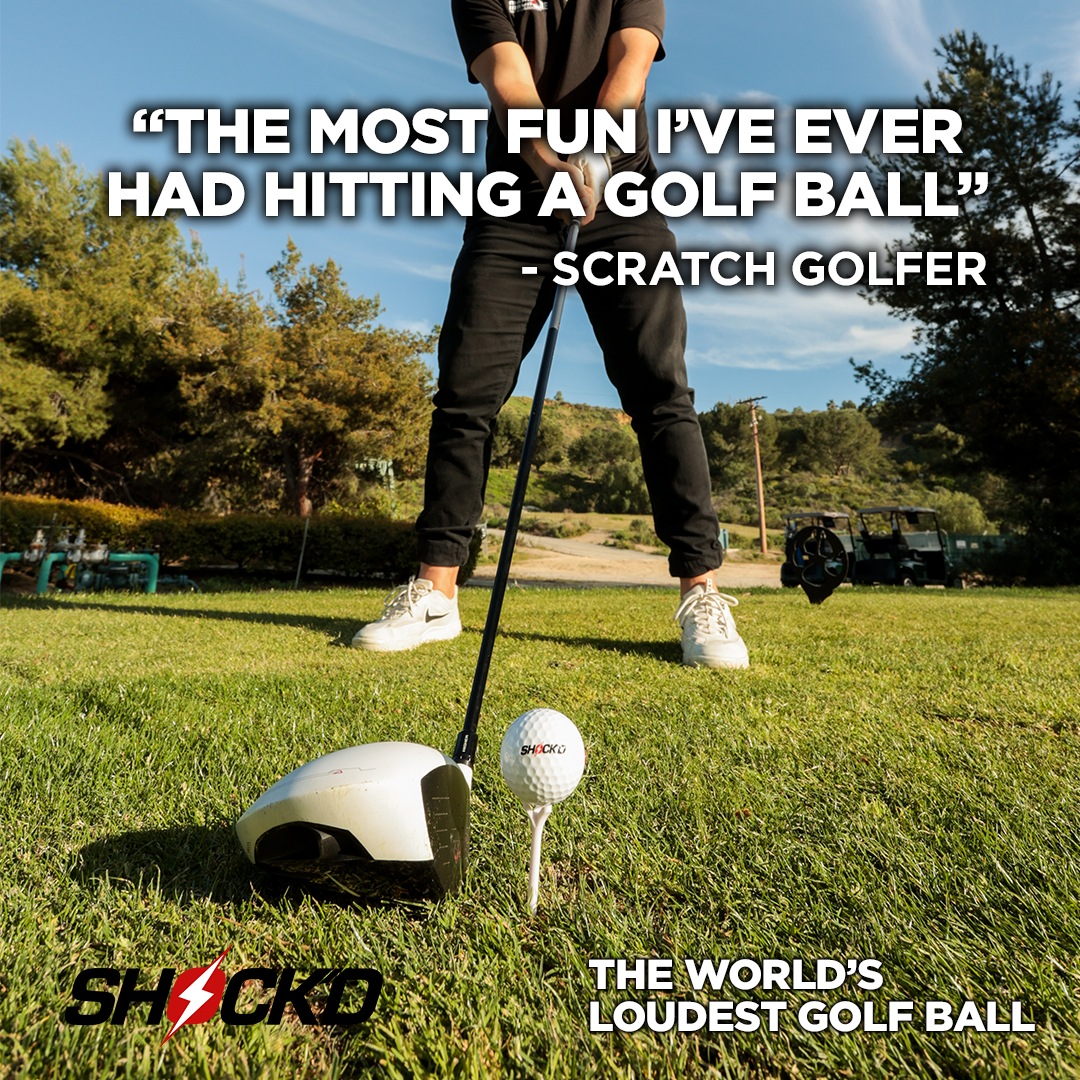 SHOCK'D Bullet Golf Balls