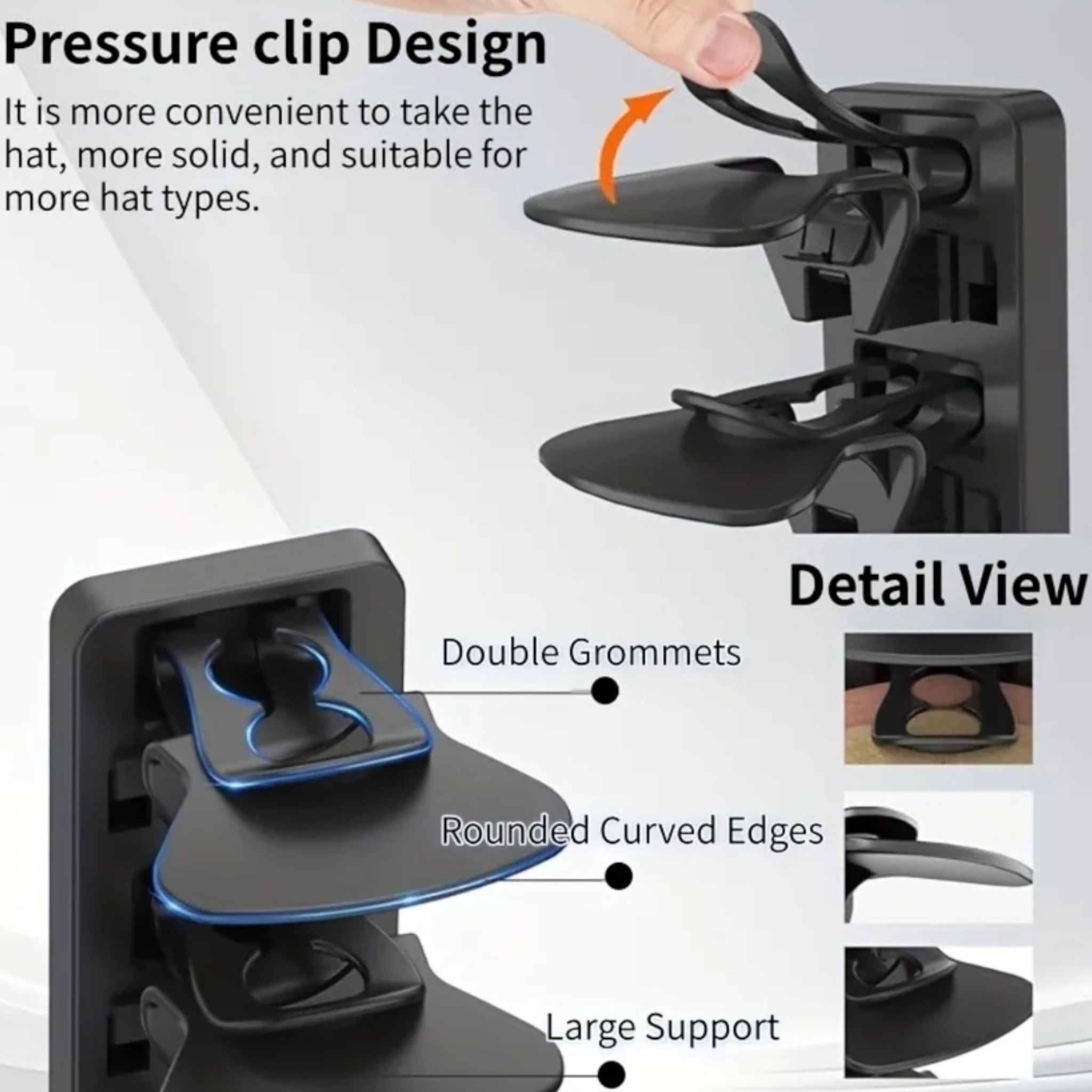 Wall Mounted Hat Rack