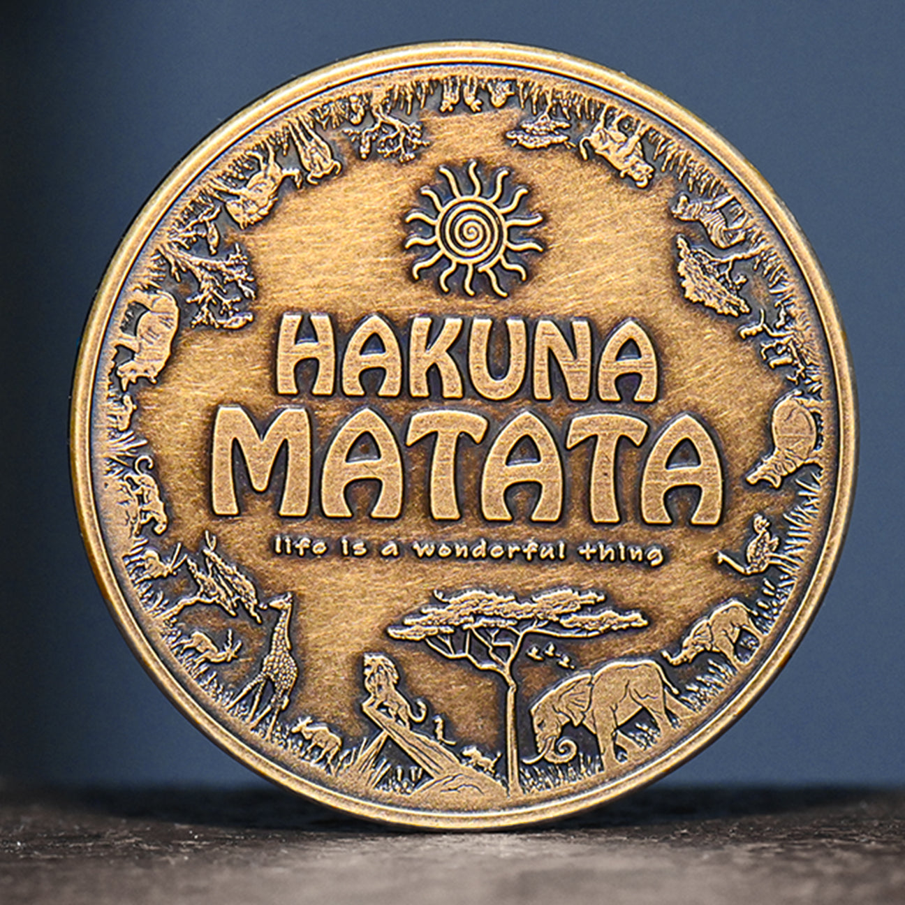 Hakuna Matata Challenge Coin