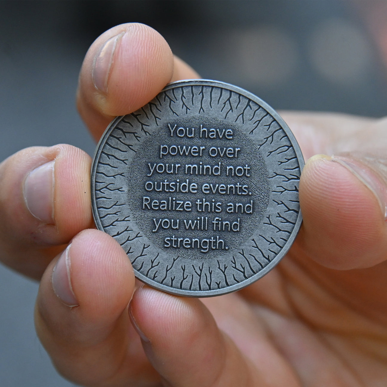 Marcus Aurelius Challenge Coin