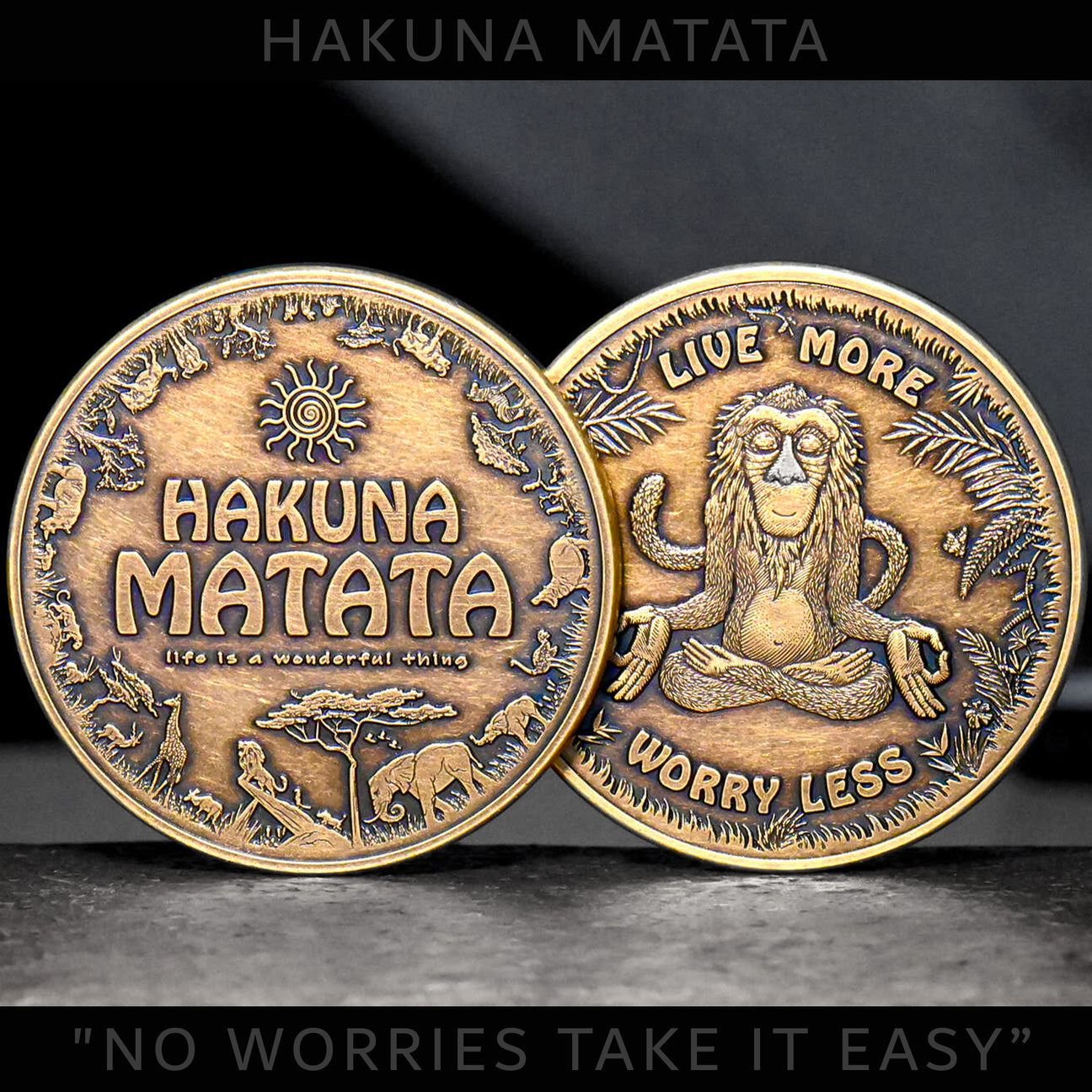 Hakuna Matata Challenge Coin