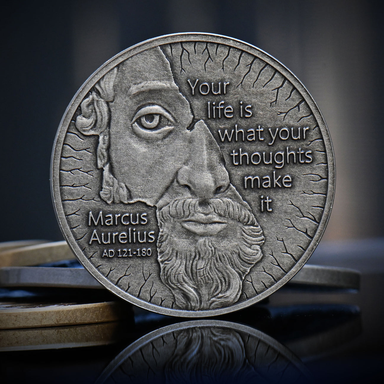 Marcus Aurelius Challenge Coin