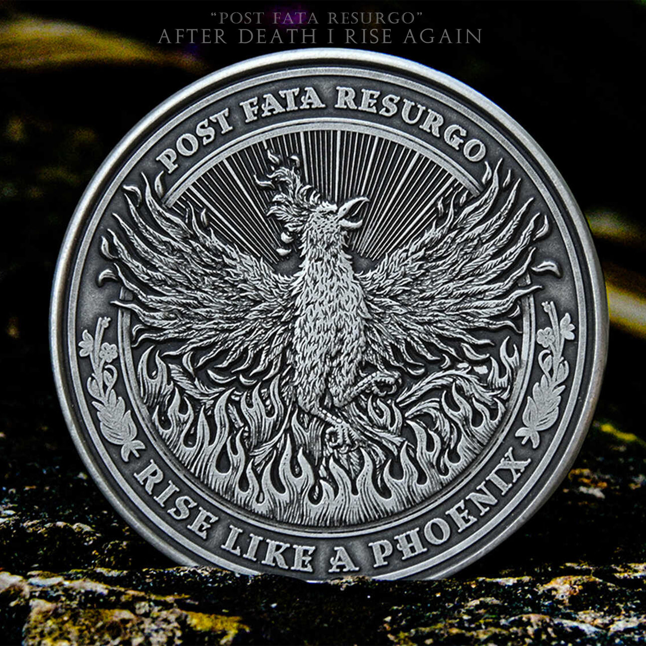 Still I Rise Phoenix Challenge Coin