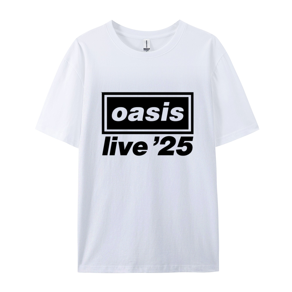 Oasis Celebrate Big Comeback 2025 Stadium Tour Confirmed Shirt